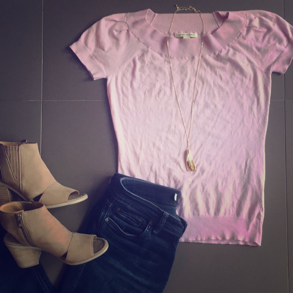 Banana Republic Lavender Top